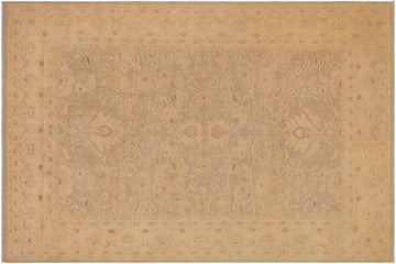 handmade Traditional Kafkaz Chobi Ziegler Lt. Green Beige Hand Knotted RECTANGLE 100% WOOL area rug 9 x 12
